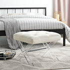 Modway Swift Bench - Ivory-Solid Wood and Plywood
