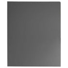 JAM Paper Heavy Duty Plastic Two-Pocket School Folders - Grey - 6 Pack-Quantity: 6 Folders per Pack | One for each subject & project