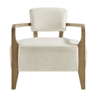 Modway Zinnia Linen Blend Accent Chair - Ivory-7
