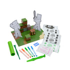 Crayola Minecraft Sculpt & Play Kit-Mess-free model magic material: lightweight, non-toxic, and mess-free - ideal for preschoolers and early learners to explore safely