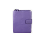 Karla Hanson Professional & Travel Prestige Leather 2-Faced Organizer Case for 9.7" iPad - Purple-Ipad Organizer Case