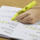 Sharpie Accent Chisel Tip Tank-Style Highlighters - Assorted Colours - 4 Pack-Chisel tip for both wide and narrow lines
