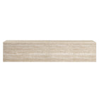 Modway Terra 71" Wall-Mounted TV Stand - Travertine-Assembly Required