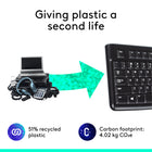 Logitech K120 Wired Keyboard for Windows, USB Plug-and-Play - Black-Upgrade to Logitech K270 Wireless Keyboard: Experience wireless freedom with K270, featuring 2-year battery life, plug-and-play simplicity, and reliable hassle-free wireless connection