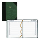 Blueline 2026 Traditional Daily Planner - 8-1/8" x 6-9/16" - Marble Green - Bilingual-12-Month: January 2026 to December 2026