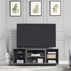 Manhattan Comfort Brighton 60" Modern TV Stand - Grey-Recommended for up to a 56" TV