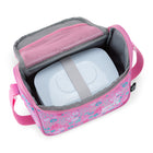 Roots Recycled Lunch Bag  - 5L - Ditzy Floral Pink-Dimensions: 8.5" x 5.25" x 7.75" / 21.5 x 13.5 x 20 cm