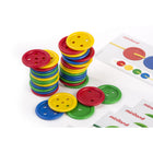 Miniland Activity Buttons - 57 Pieces -Material: Plastic