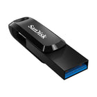 SanDisk Ultra Dual Drive Go USB Type C 32 GB Flash Drive - Black-Quickly move files to your computer