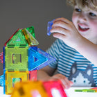 Polydron KinderMag Starter Set - Translucent - 48 Pieces-Super tough design and safety tested for children aged 12 months +.