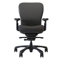 Nightingale CXO Mid Back Chair - Black -ABLEX patterned mesh back provides generous lumbar support and dynamic back movement