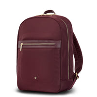 Samsonite Mobile Solutions 2 Essential 15.6" Backpack - Merlot-The lining of this product was made from rPET fabric, made from plastic bottles used by consumers