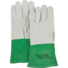 Weld-Mate Welding Gloves, Grain Cowhide, Size Medium - 12 Pack-Inner Lining Unlined