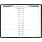 AT-A-GLANCE 2027 Daily Appointment Book - 8" H x 4-7/8" W - Black - English-One weekday per page