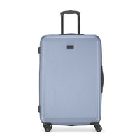 Bugatti Singapore Large Hardside Luggage - Metallic Blue-Made from a durable blend of ABS and polycarbonate composite, perfect for travelers seeking both style and functionality