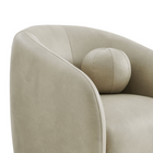 Modway Holland Swivel Vegan Leather Armchair - Mineral-8