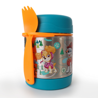 Danawares Nickelodeon Paw Patrol Insulated Food Container with Spork - 300 ml-Compact Design: 300ml capacity is perfect for snacks, sides, or small meals - ideal for school, work, or travel
