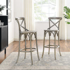 Modway Gear Bar Stool - Grey-7