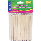 Selectum Wood Craft Stick - 100 Pack-Wood Craft Stick