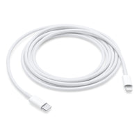 Apple USB-C to Lightning Cable - 2m - White-USB-C Male Connector
