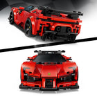 LEGO Speed Champions Ferrari SF90 XX Stradale Sports Car-Authentic details include rims decorated with the iconic Ferrari shield