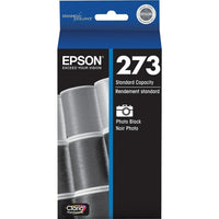  Epson T273 Ink Cartridge - Standard Capacity – Photo Black-Get standard-yield capacity per ink cartridge while enjoying cost savings