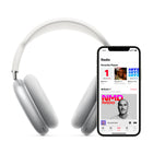 Apple AirPods Max - Silver-Computational audio combines custom acoustic design with the Apple H1 chip and software for breakthrough listening experiences