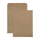 Quality Park 100% Recycled Brown Kraft Envelopes with Self Seal Closure - 9" x 12" - 100 Pack-Perfect for everyday home and business use, Quality Park's 100% recycled catalog envelopes are constructed from 40% post-consumer content, and designed to give contents extra protection during mailing, storage and handling