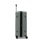 Swiss Mobility Rhodes 2-Piece Hardside Luggage set - Green-Side feet to ensure stability and shock-resistance (on large luggage)