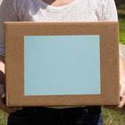JAM Paper Full Page Labels - 8.5 x 11 Sticker Paper - Baby Blue - 2 Packs of 10 Labels-5