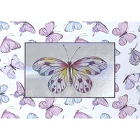 Mill Brook Studio Blank Greeting Cards/Envelopes - 5-3/8" x 7-3/4" - Butterflies - 18 Pack-Premium quality greeting cards