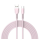 Basic Tech 3ft Type-C Cable - Pink-Sleek & Tangle Free