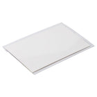 JAM Paper Plastic Name Tags with Pin - 3 5/8 x 2 1/4 - Clear - 24 Pack-Great for students, office workers, and work conferences!