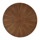 Modway Crossroads 47" Round Wood Dining Table - Walnut-Assembly Required