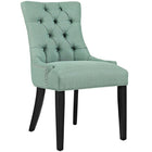 Modway Regent Fabric Dining Side Chair - Laguna - 2 Pack-Dense Foam Padding for Comfort