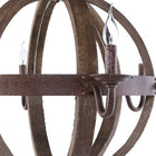 Modway Catapult Chandelier - Antique Brass-Adjustable 31.5" Chain