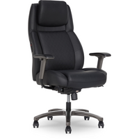 La-Z-Boy Channing Massage Executive Chair - Black-Built-in vibrating lumbar massage and heat work together for your soothing comfort