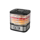 Commercial Chef Food Dehydrator with 5 Adjustable Height Trays - Stainless Steel-Favorite Foods: Whether it's beef jerky, dehydrated fruit, dehydrated vegetables and other dehydrated meat, this electric dehydrator machine (5 lbs.) helps food retain enzymes and nutrients.