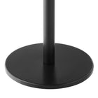 Modway Viva Round Acacia Wood Side Table - Black Light Oak-8