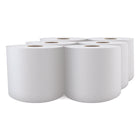 Cascades PRO Select 2-Ply Centerpull Paper Towel - 500 Sheets - White - 6 Pack-Core size: 2.25 in