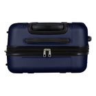 Bugatti Madrid Collection 21.25" Hardside Carry-on Luggage - Navy-Single 360-degree spinner wheels for effortless, smooth and quiet rolling