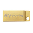 Verbatim Metal Executive 16 GB USB 3.0 Flash Drive - Gold-USB 3.0