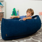 Bouncyband Comfy Hugging Peapod Sensory Pod - 48" - Ages 3-6 - Blue-Soft like velvet and strong and durable for endless kids play