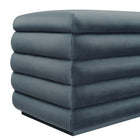 Modway Mezzo Upholstered Performance Velvet Storage Bench - Cadet Blue-10