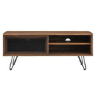 Modway Nomad 47" TV Stand - Walnut-Weight Capacity: 200 lb
