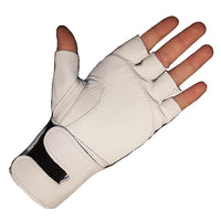 Impacto 471-30 Half Finger Impact Glove W/wrist Supportport, Small-Anti-impact and anti-vibration glove with wrist support