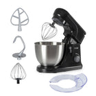 Commercial Chef 4.7 qt. Electric Stand Mixer-High capacity: Included with this electric mixer is a brushed stainless steel bowl with a 4.5l/4.7 qt. The capacity that’s completely dishwasher safe. Concoct your favorite recipes with this superior high capacity stand up mixer.