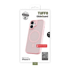 TUFF8 GlideGuard Mag Case for iPhone 17 - Pink-Raised edges: Offer additional protection for both the screen and camera, safeguarding key areas from impact