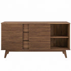 Modway Render 63" Sideboard Buffet Table TV Stand - Walnut-9