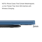 MyBat Pro 15 W Wireless Charging Pad - Black-iPhone and Android Fast Charge Compatible
